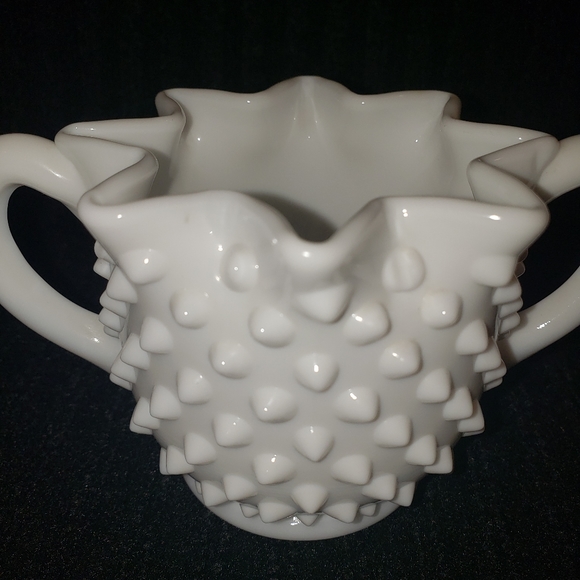 Fenton Other Fenton Milk Glass Creamer Sugar Set Poshmark